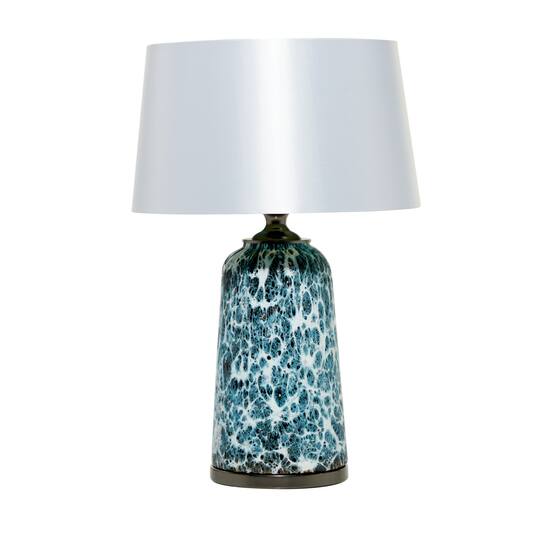 Blue Glass Bohemian Table Lamp Michaels, Bohemian Glass Table Lamps